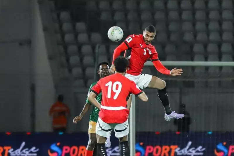 رامي ربيعة مدافع منتخب مصر